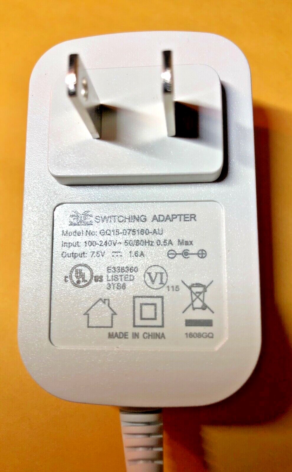 NEW Power Supply Adapter Cord for SimpliSafe Security System BS2000 Base Station
