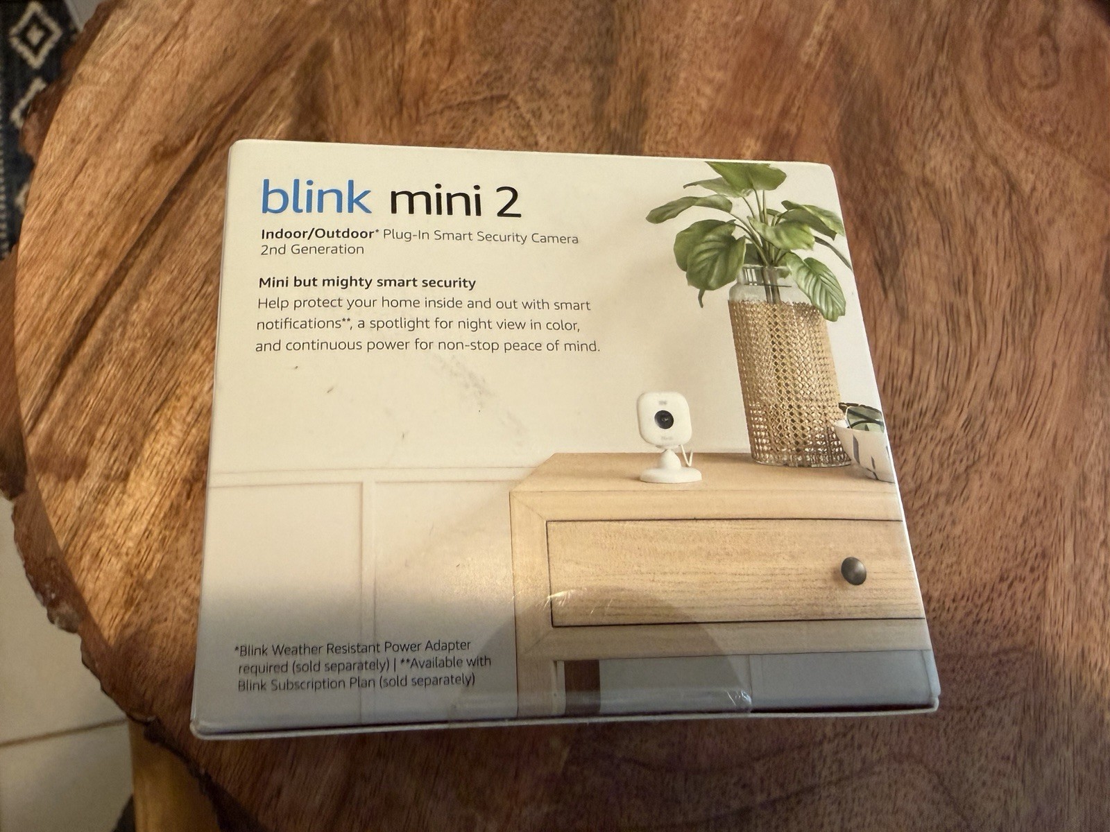 Blink Mini 2 Indoor/Outdoor 1080p HD Security Camera, LED Spotlight, Alexa