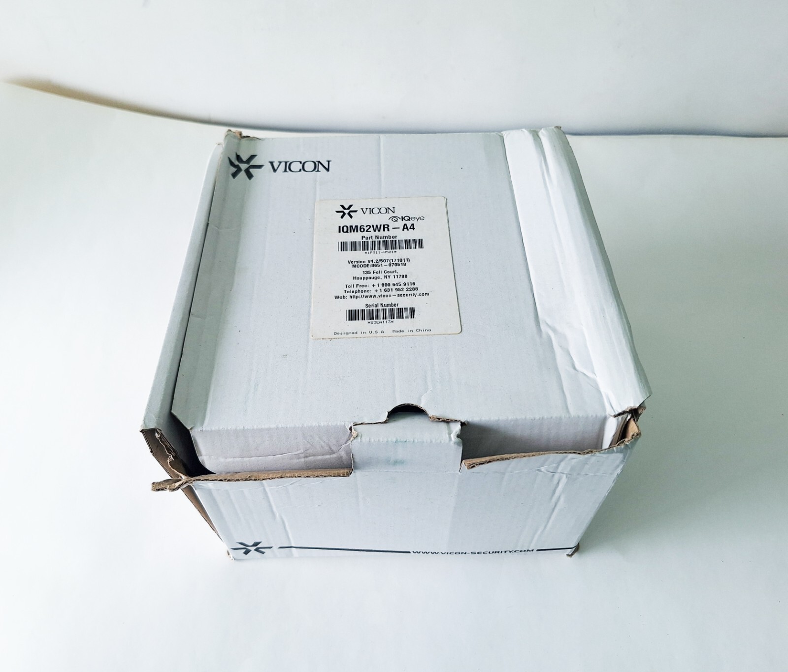 VICON IQM62WR-A4 IQEYE ALLIANCE-MX CAMERA DOME HD 1080P – 1920 x 1080 30 fps
