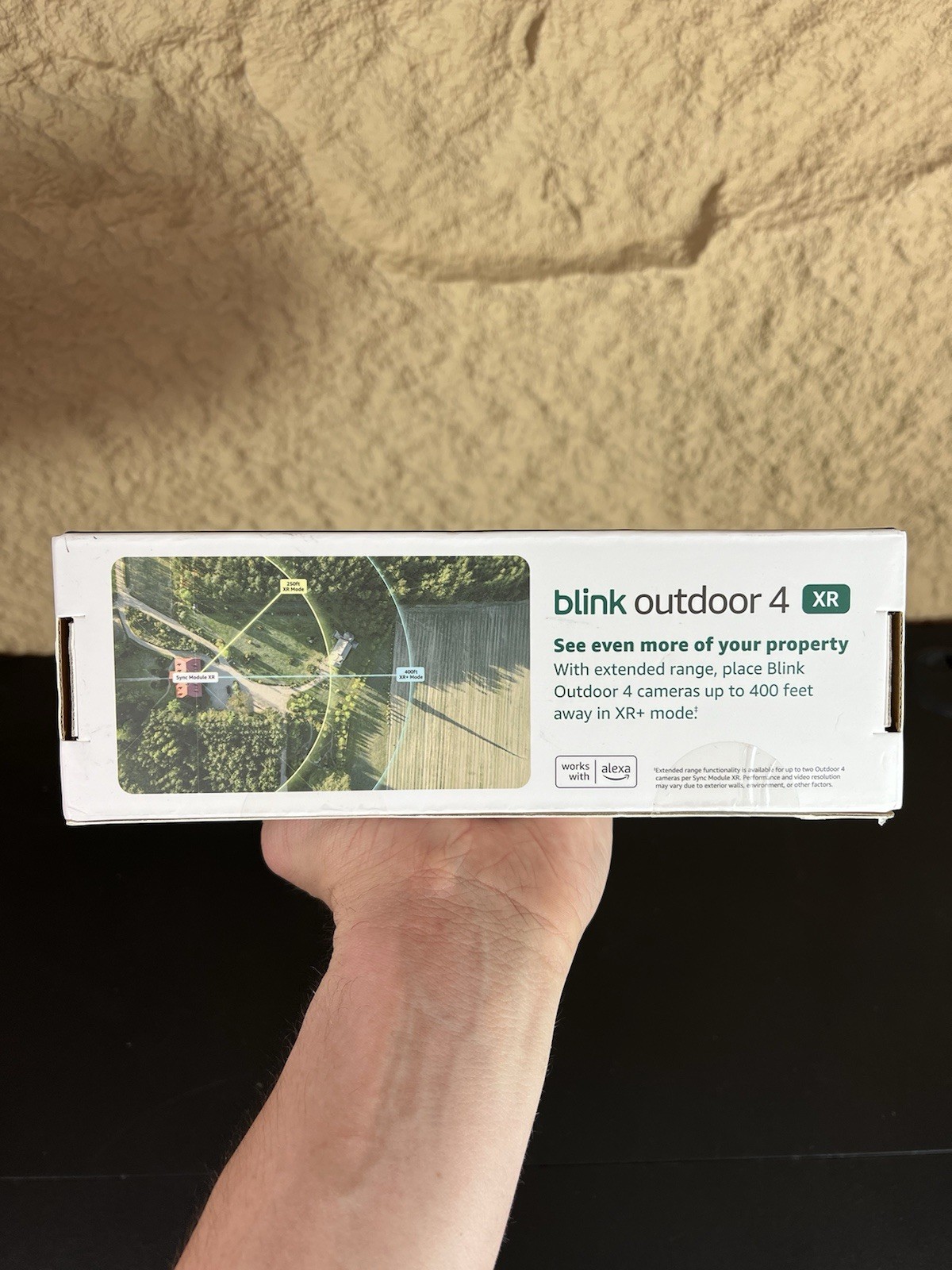 Blink Outdoor 4 XR Wireless 2-Camera System, Sync Module XR, Motion Detection