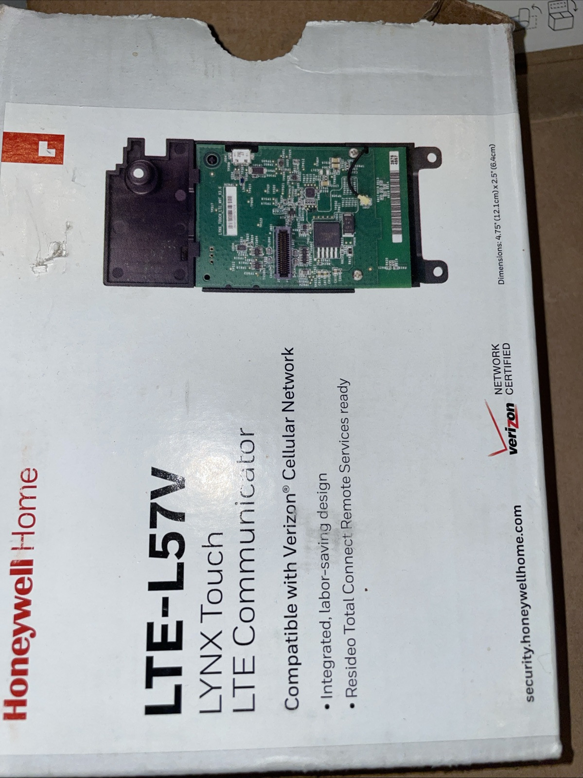 Honeywell LTE-L57V Verizon LTE Communicator Lynx Touch LTEL57V | New in Box