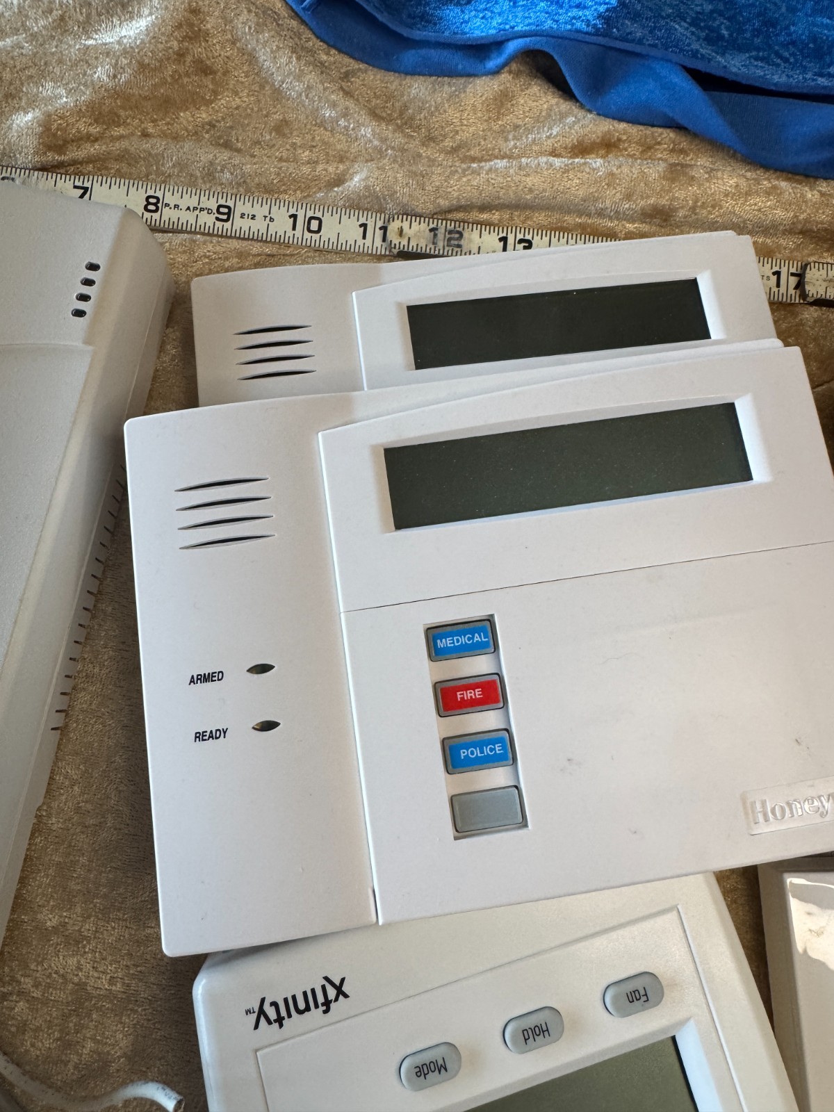 Xfinity / Honeywell Home Security System Components Lot–Cameras,Keypads,Sensors