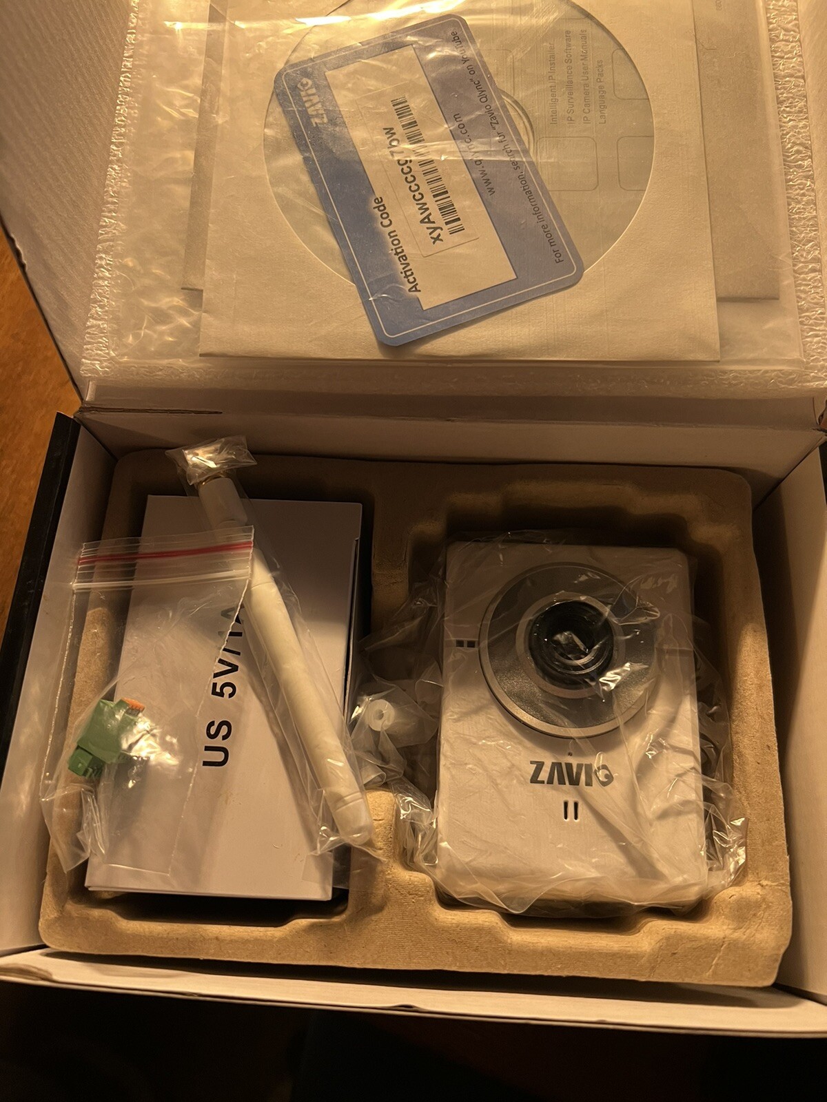 ZAVIO F3107 720p Network Camera Compact IP Camera Micro SD Slot Free Shipping!