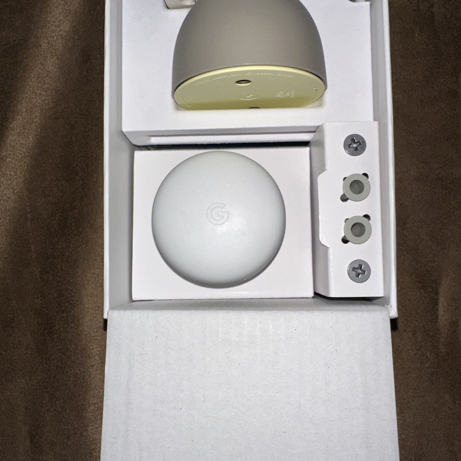 Google Nest Security Cam Indoor Wired 2nd Gen – Linen – GA03179-US- New