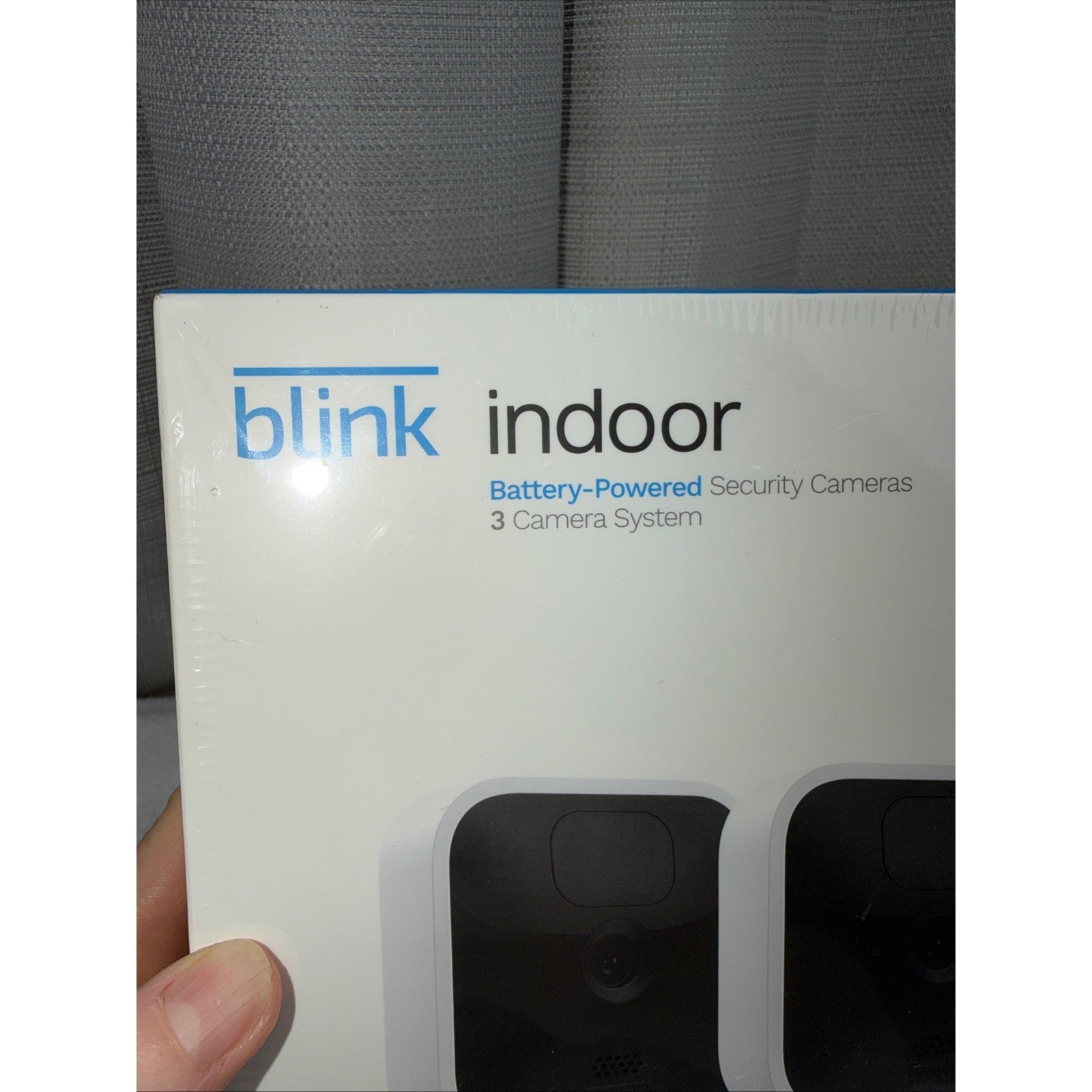 Blink Indoor security 3 Camera System Battery-Powered HD motion detection audio