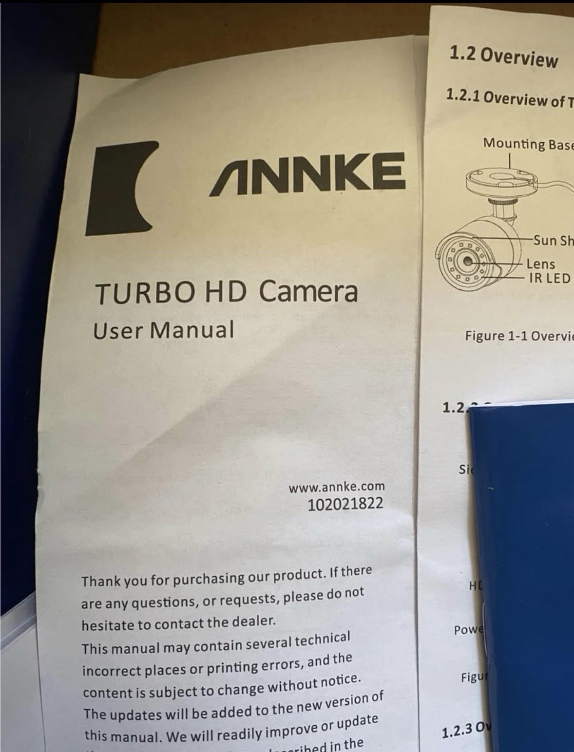 ANNKE 1080P Video Home CCTV Security Camera 3000TVL Outdoor IR Night Vision IP66