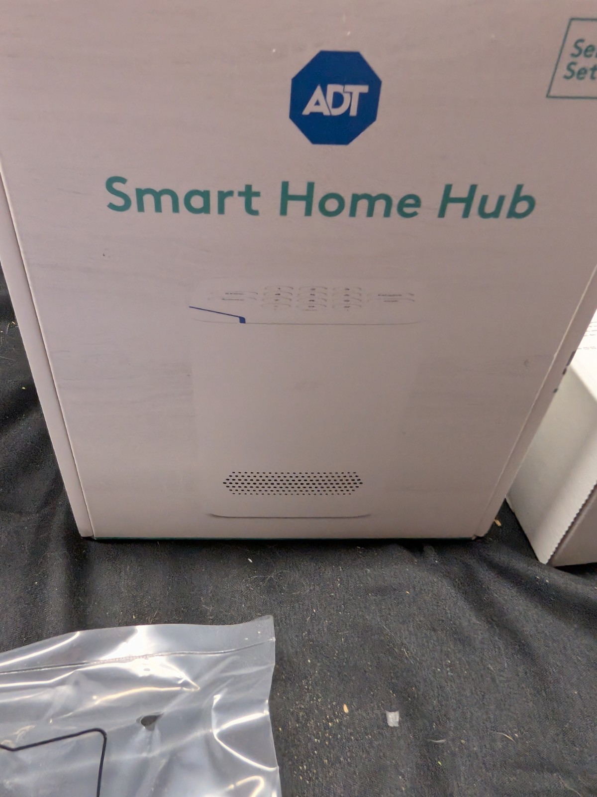 ADT Self Setup Smart Home Security System w/ Google Nest Doorbell, Hub, 4 Door