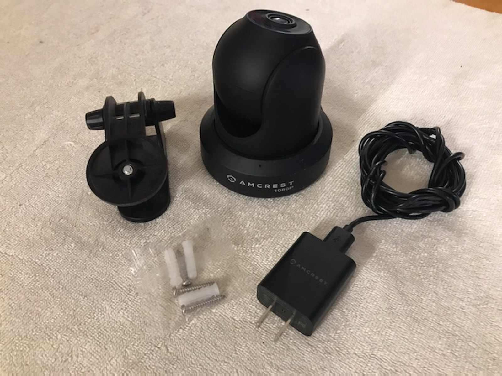 Amcrest IP2M-841B 1080p Pan/Tilt Wireless Indoor Dome Camera Night Vision Black