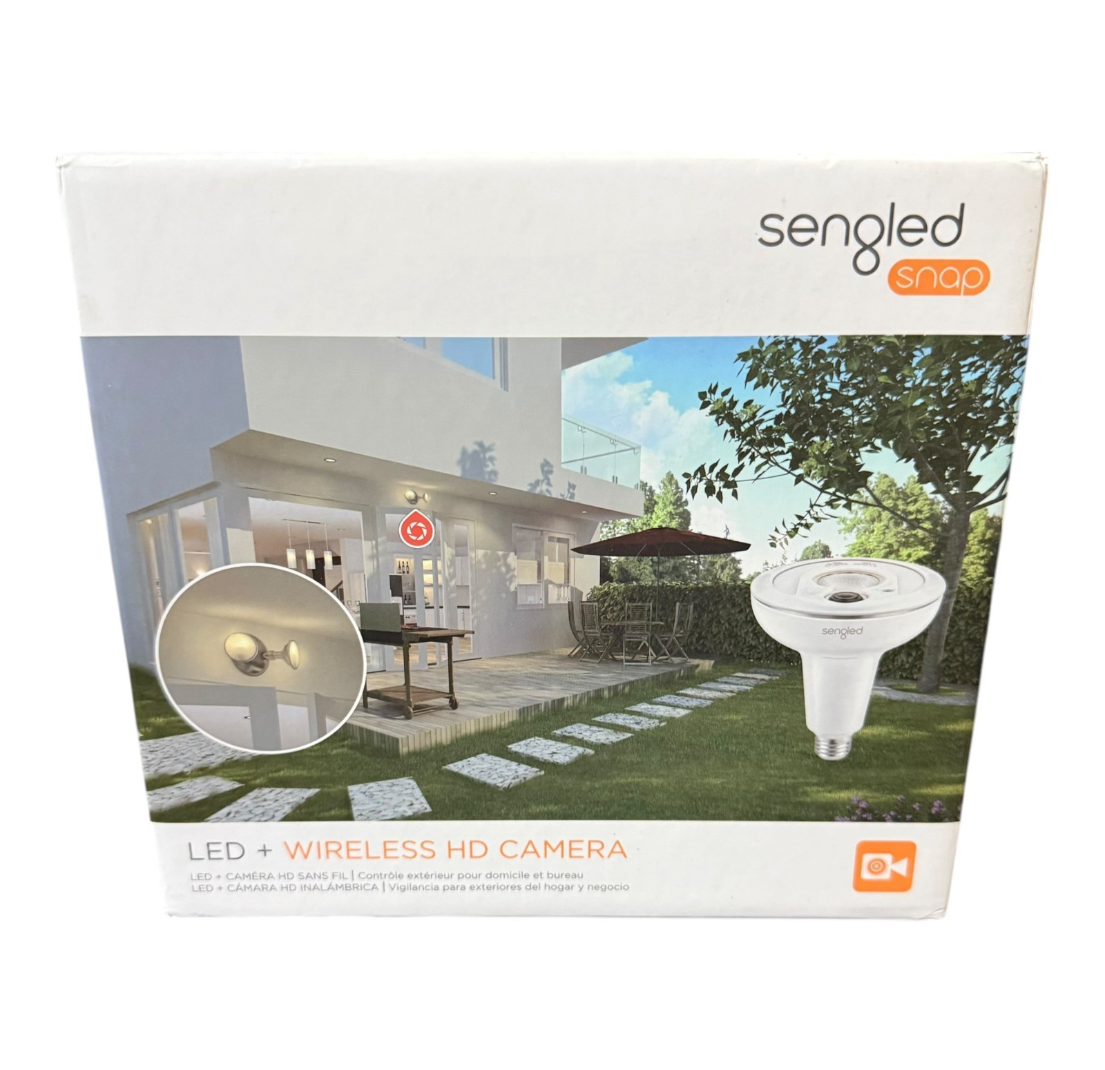 Sengled Snap Outdoor HD Security Camera & LED Floodlight WiFi Person Detection
