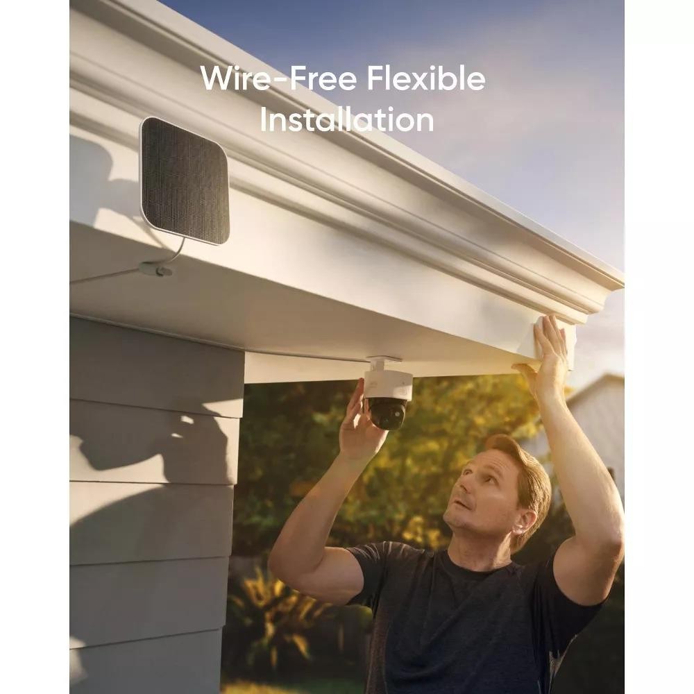 eufy Security SoloCam S3 Solar Wireless Outdoor Camera 360 Pan Tilt Excellent