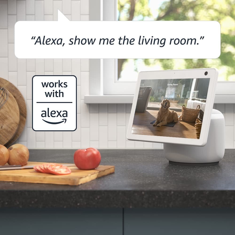 Blink Mini Pan-Tilt Security Camera – HD Video, Two-Way Audio, Alexa Compatible