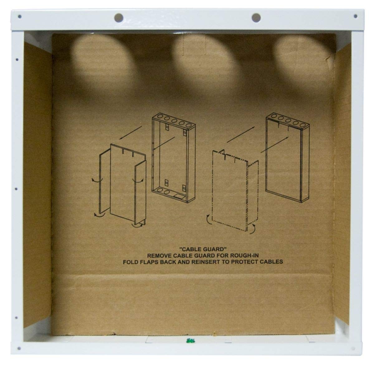 Legrand – 14 Inch Cable Management, In-Wall 14 inch, Glossy White
