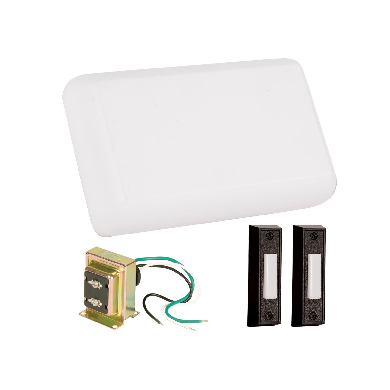 Craftmade Lighting CK1001-W Builder – 8.38 Inch Chime Kit with Medium, White