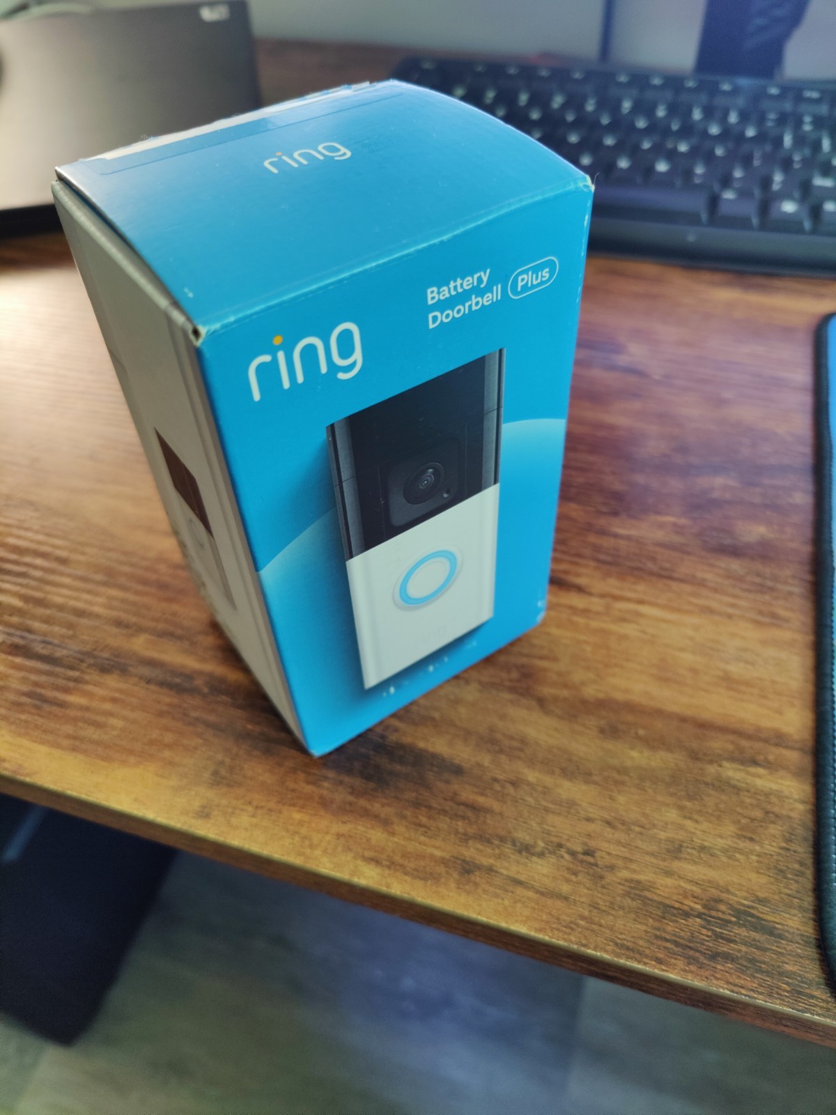 Ring Battery Doorbell Plus – Open Box Never Used