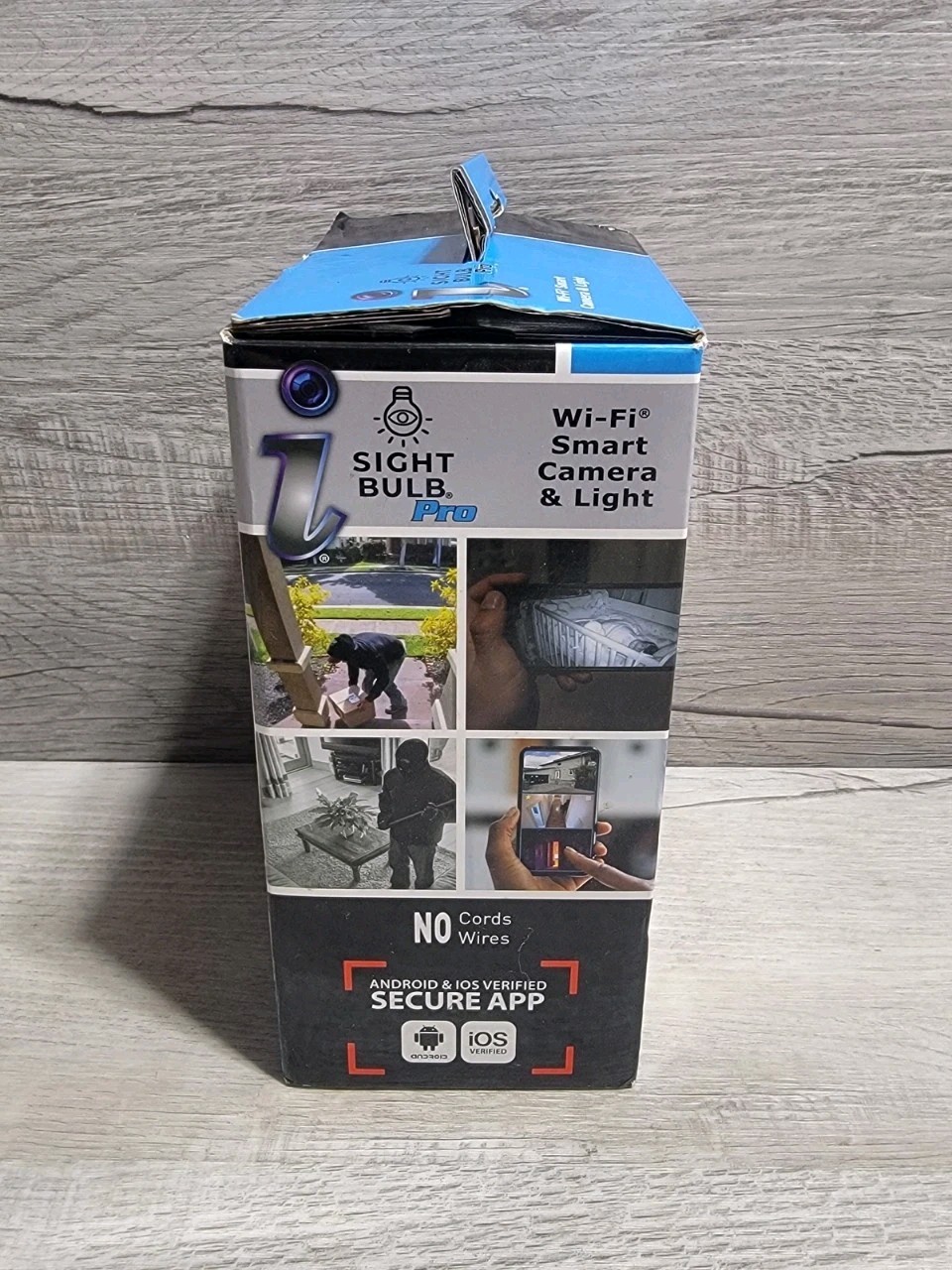 Sight Bulb Pro Wi-Fi Bulb Camera 360° View Motion Detection Night Vision 3MP