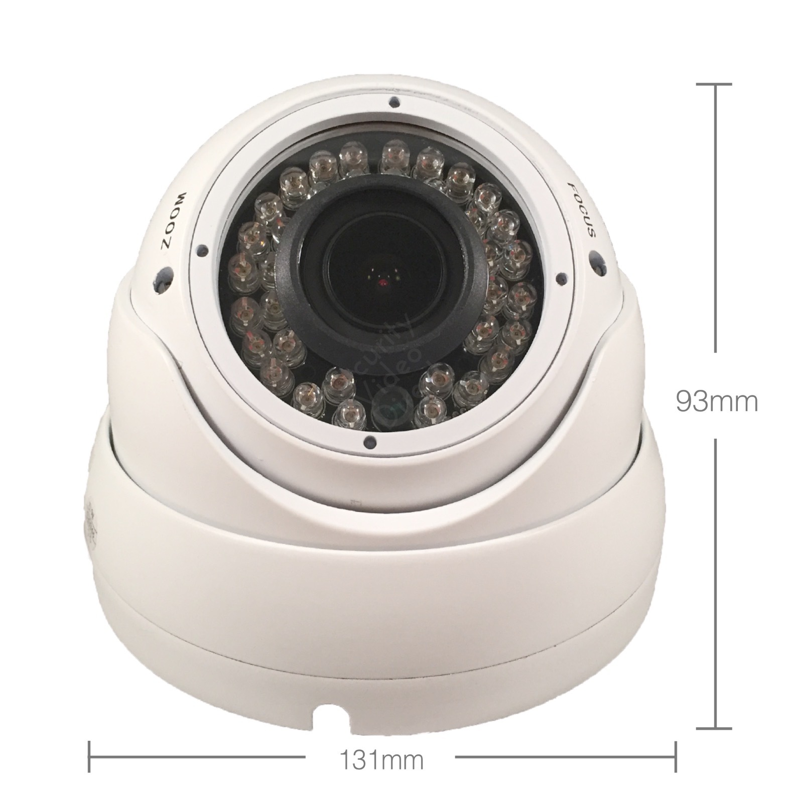1000TVL SECURITY CAMERA 2.8-12mm DOME TURRET CCTV OUTDOOR IR WDR SONY 1.4MP CMOS
