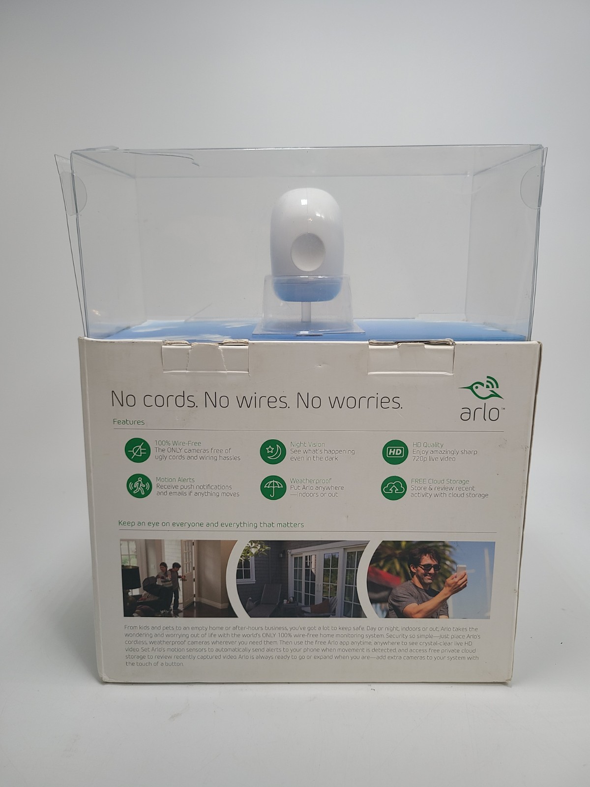 Arlo Wireless Outdoor Security Camera System VMS3130 100NAS Netgear NEW OPEN BOX