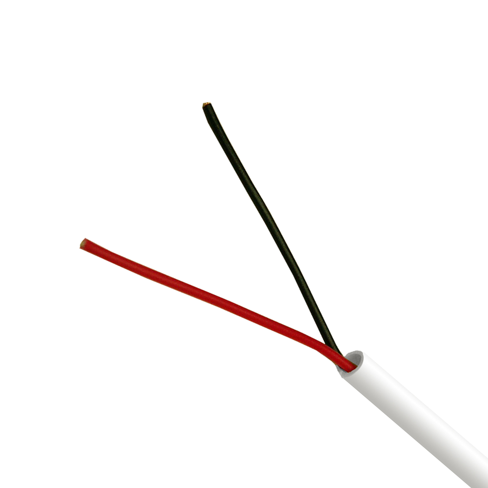 Security Wire Burglar Alarm 22/2 Cable 500FT Stranded White 500′