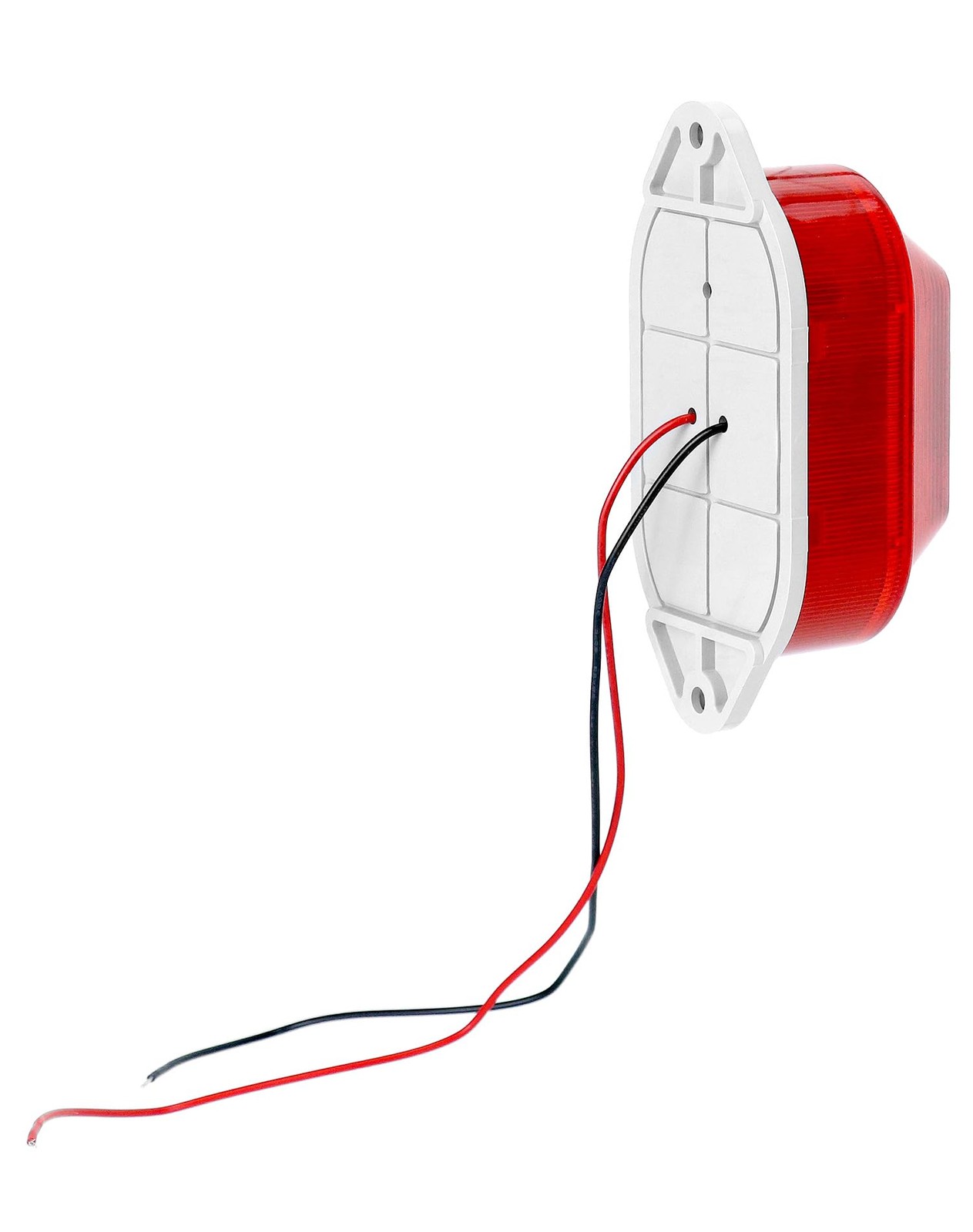 AC110V 120V Industrial Strobe Siren Alarm Warning Light – Red 110 dB Loud S…