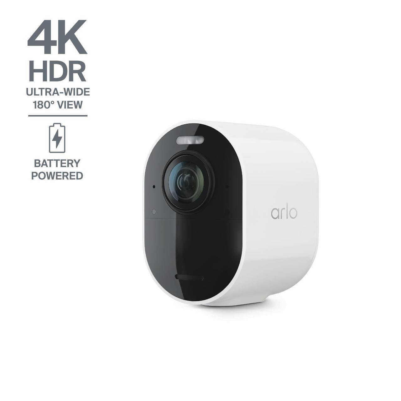 Arlo Ultra Add-On Security Camera 4K HDR 3rd Gen 2025 Wireless Outdoor