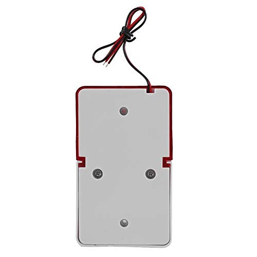 Wired Flashing Light Strobe Siren Dc 12v Sound Alarm Red Light Sound Siren Home