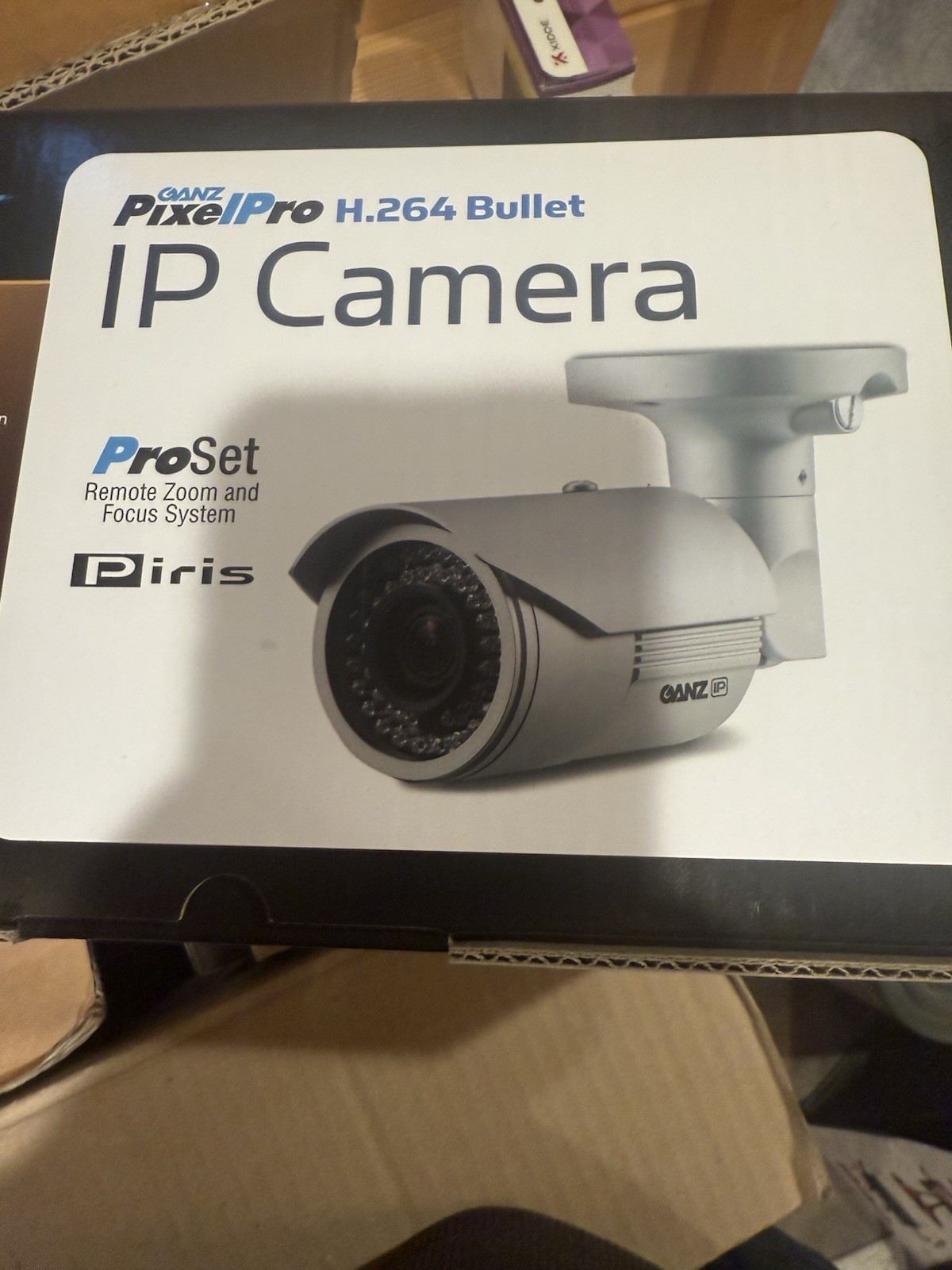 Ganz PixelPro ZN-B2MTP Security IP Color Camera W/ 3-9mm HD-1080p 42IR DCP NEW!