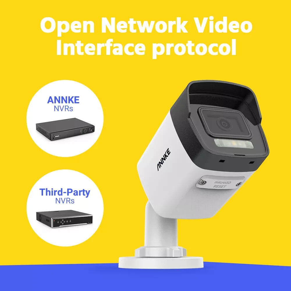 ANNKE 8MP POE 4K Security IP Camera C800 Outdoor Color Night Vision IP67