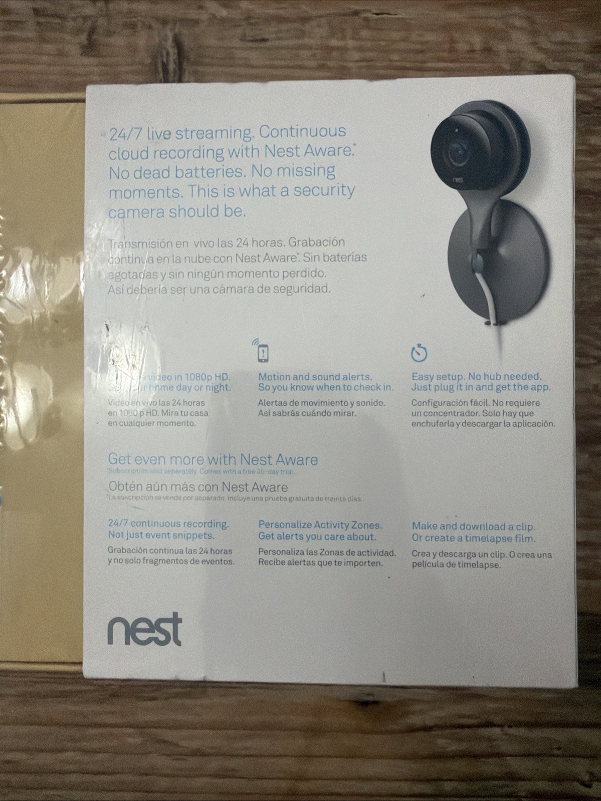 Nest NC1102ES 1080p Security Camera