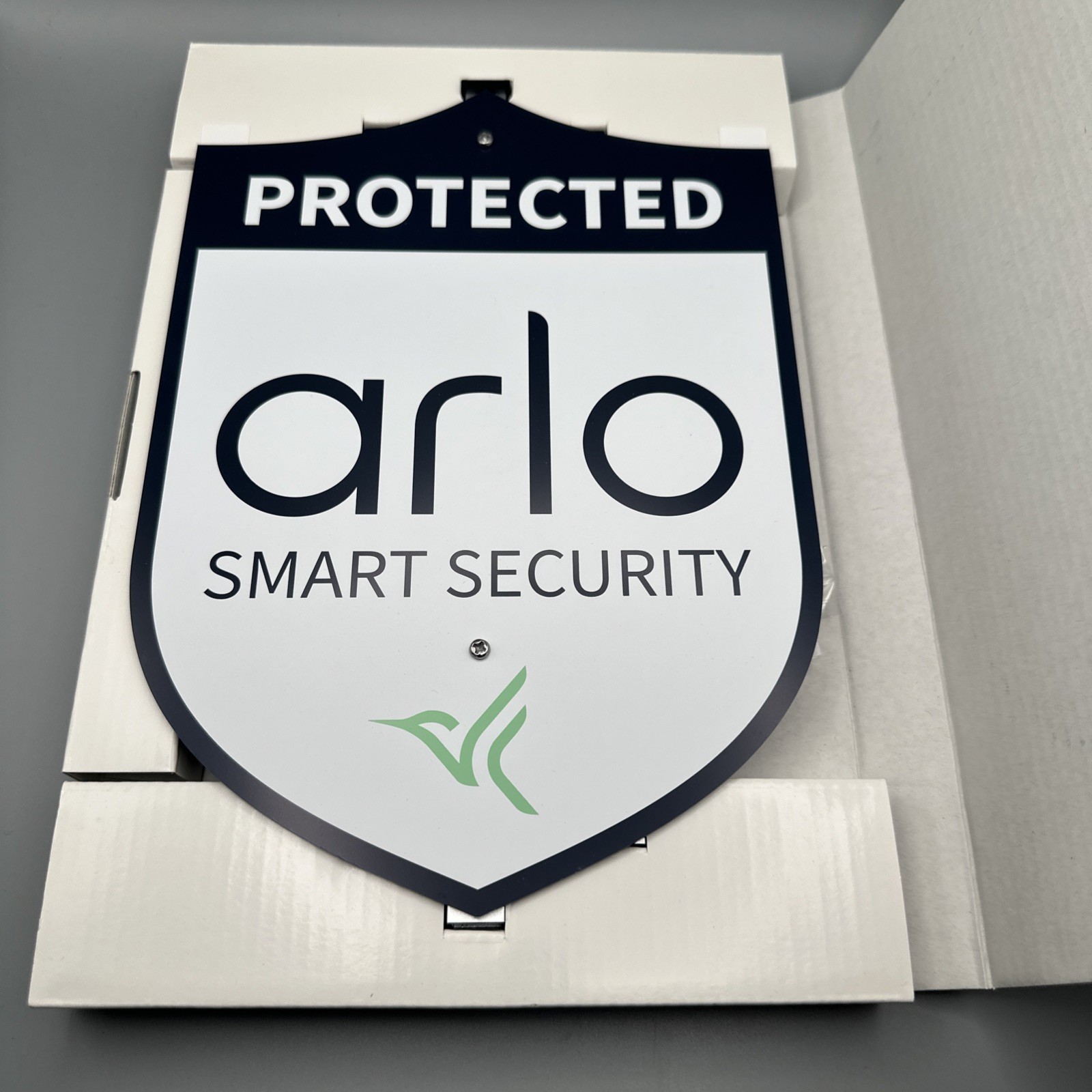Arlo Yard Sign Smart Security AYS1000-10000S 7 inch wide by 26 inches tall
