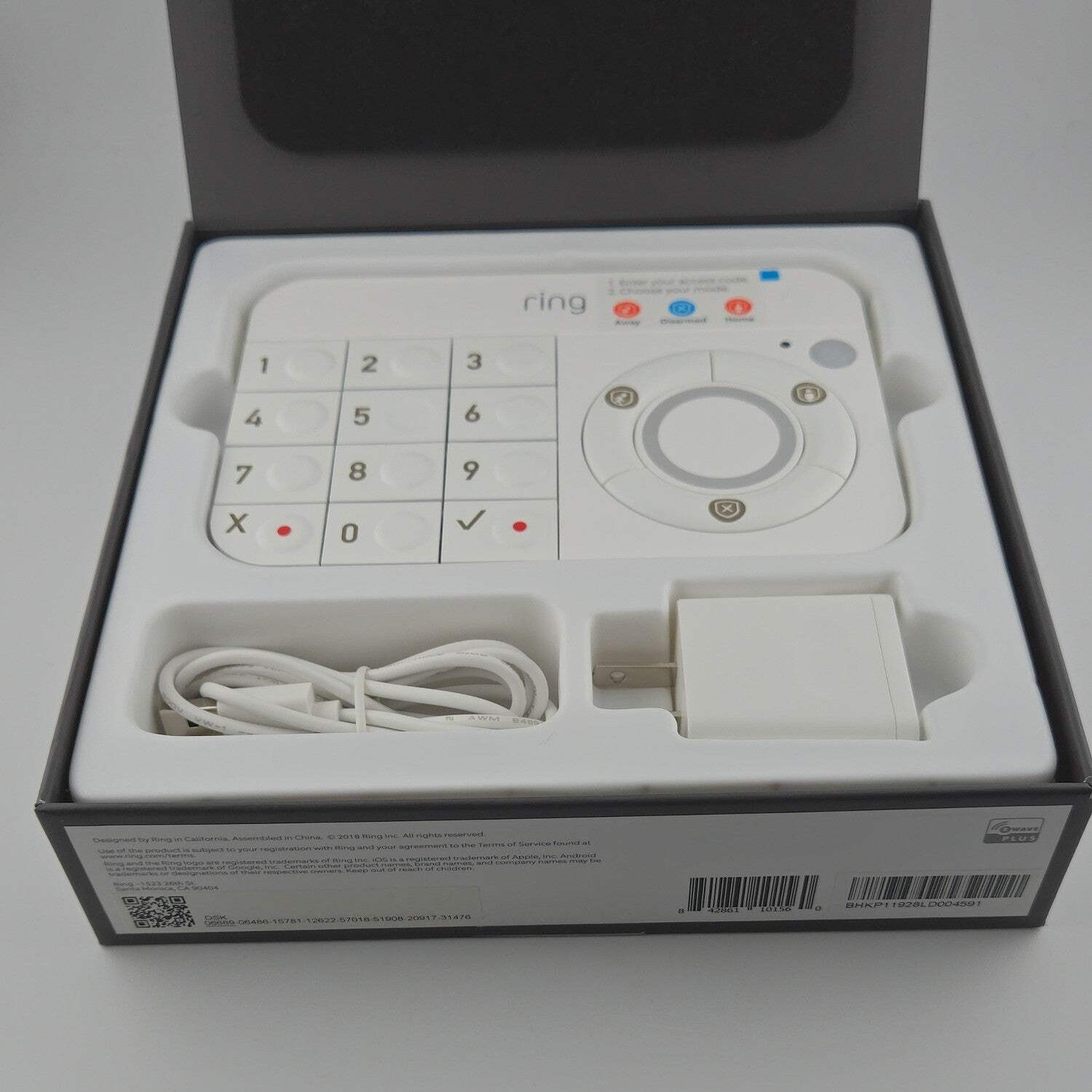 New Ring Alarm Keypad Gen 1 Ring Alarm System 4AK1S70EN0