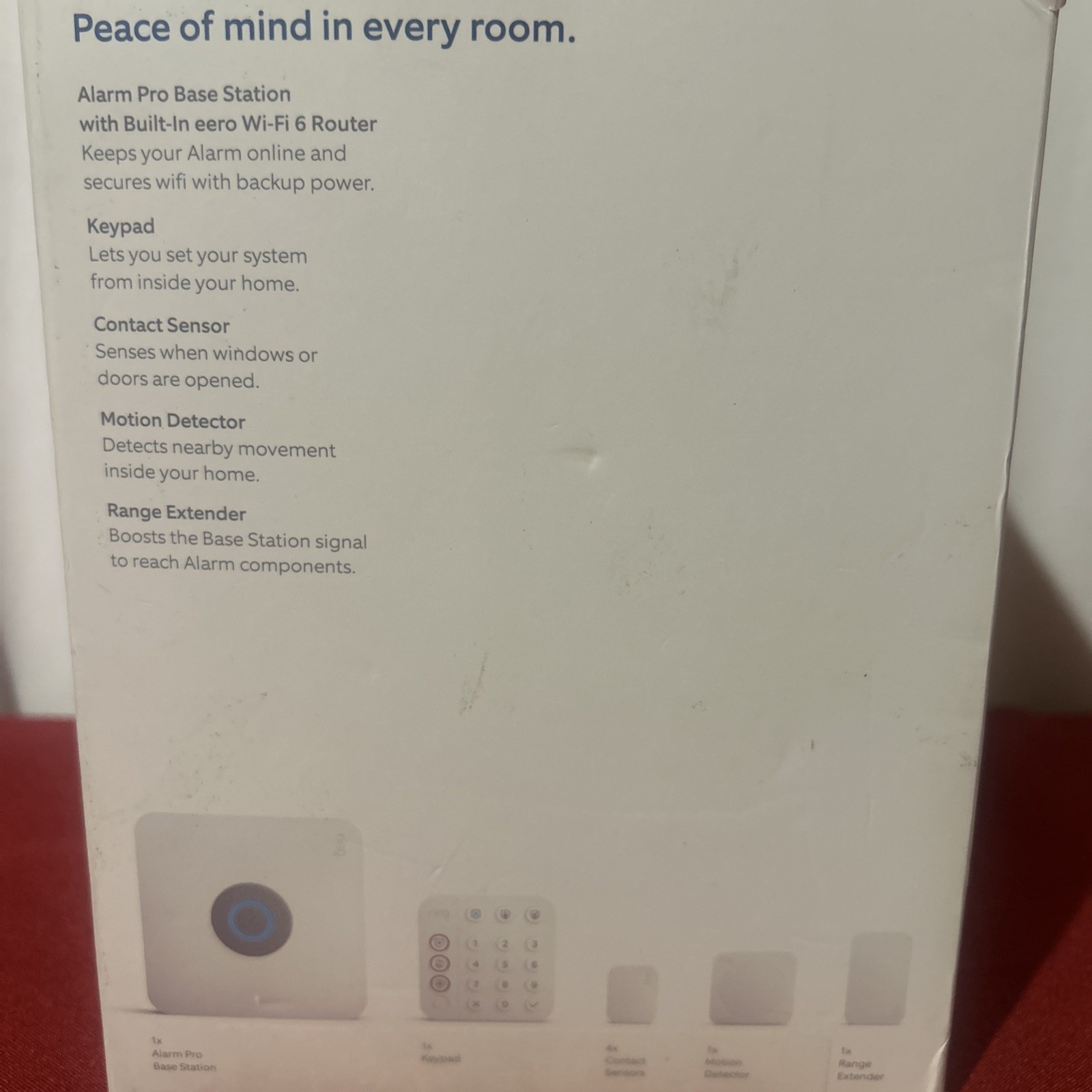 Ring Alarm Pro Built In Eero Wi-fi 6 Router 8 Piece System For Home And Digital