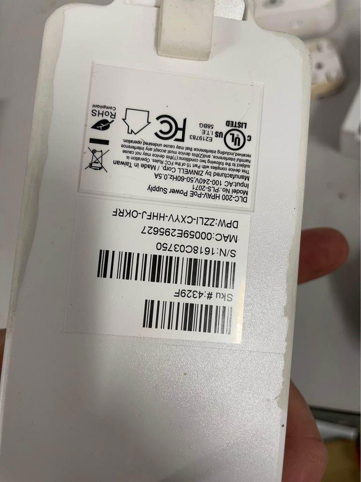 SerComm ATT Home Security Hardware AC Adapter Control Board Battery Module PoE