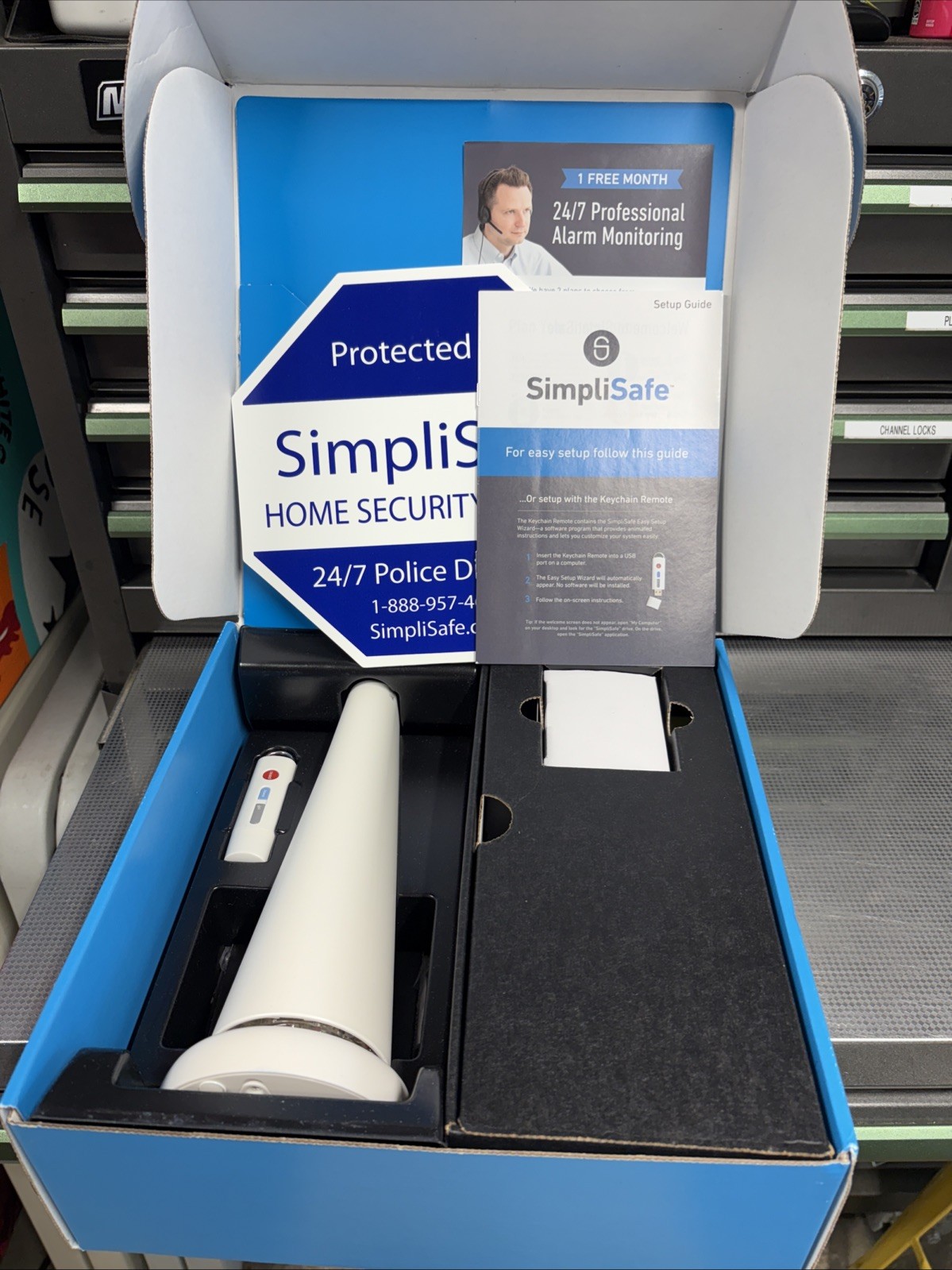 SimpliSafe “Defend” Home Security System 11-pc. New In Original Box