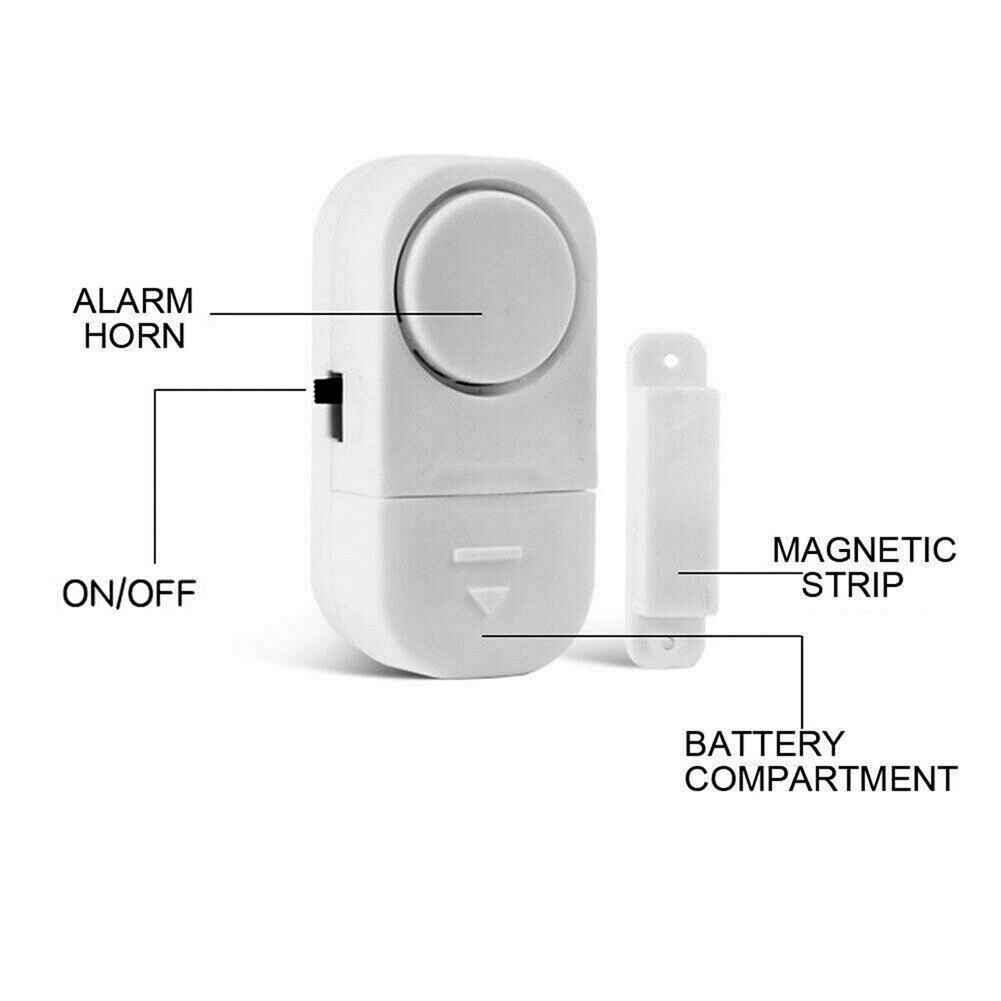 4PCS Wireless Home Window Door Burglar Security Alarm System Magnetic Sensor USA