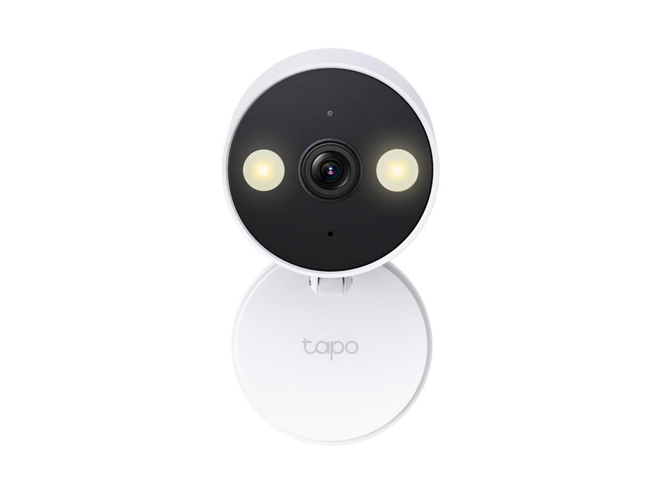 TP-Link Tapo 2K QHD Security Camera, Indoor/Outdoor, Color Night Vision, Free Pe