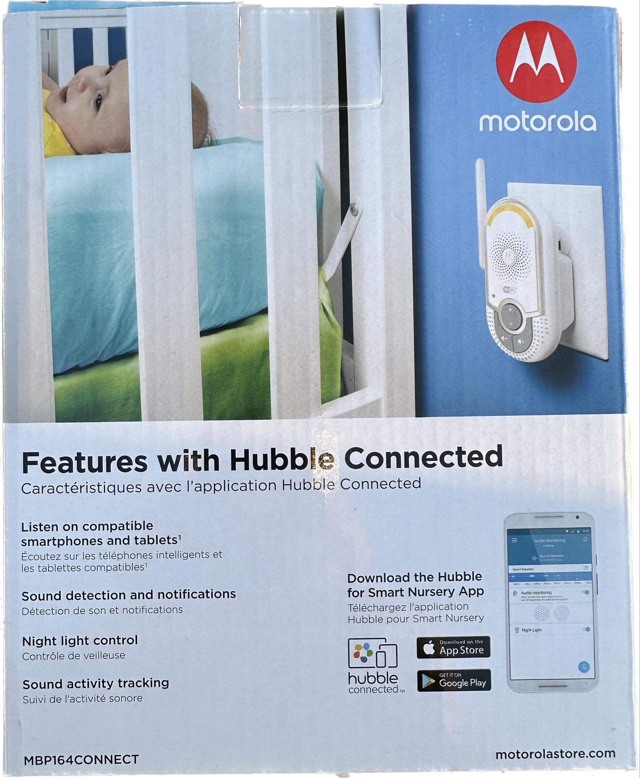 Motorola Wi-Fi Smart Monitor & Intercom MBP164CONNECT – NEW