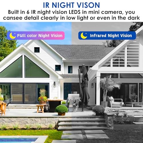 No Wifi Camera, 24 hours Continuous Recording AOV Solar Security Cameras