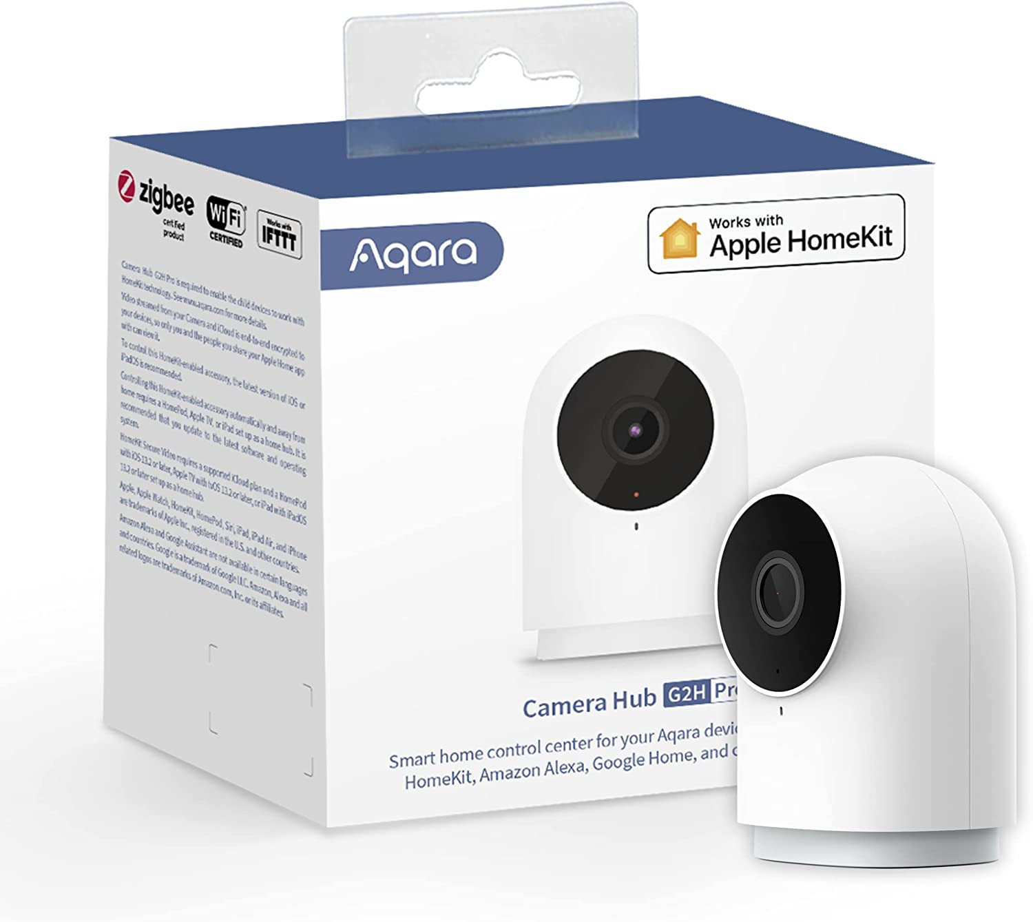 Security Camera Hub Indoor G2H Pro, 1080P HD Homekit Secure Video Indoor Camera,