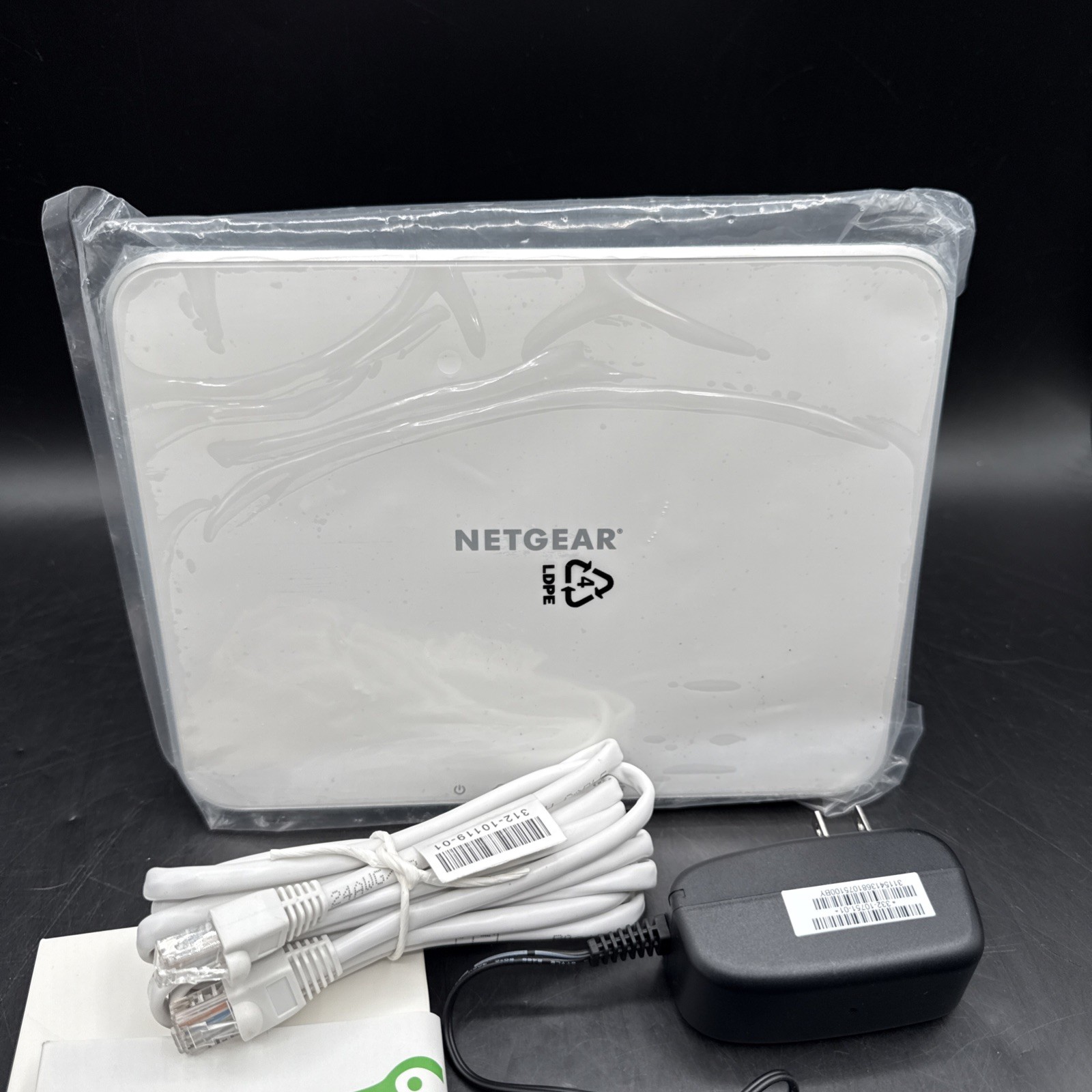 Netgear Arlo VMB3000 Base Station Only (No Cameras) With Power Cord – White