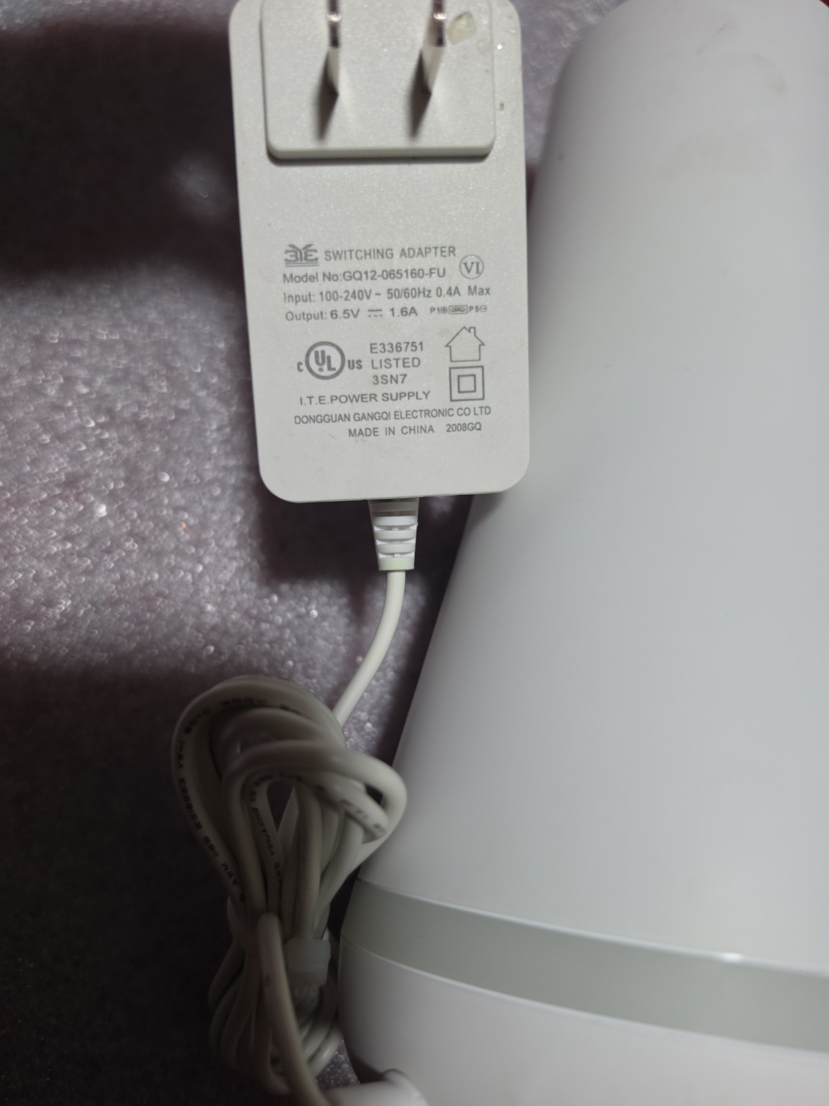 Simplisafe SSBS3 Home Security Alarm Base Station + Power Supply Simply Safe