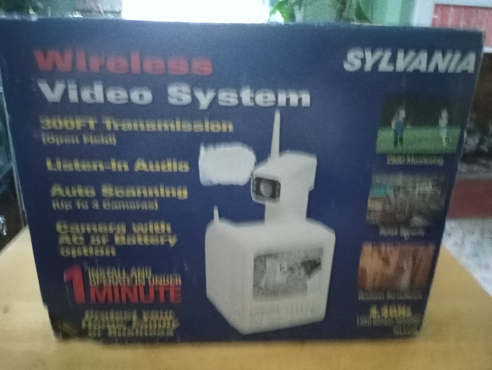 Sylvania WL5230 2.4 GHz Wireless B/W Video System New in the box