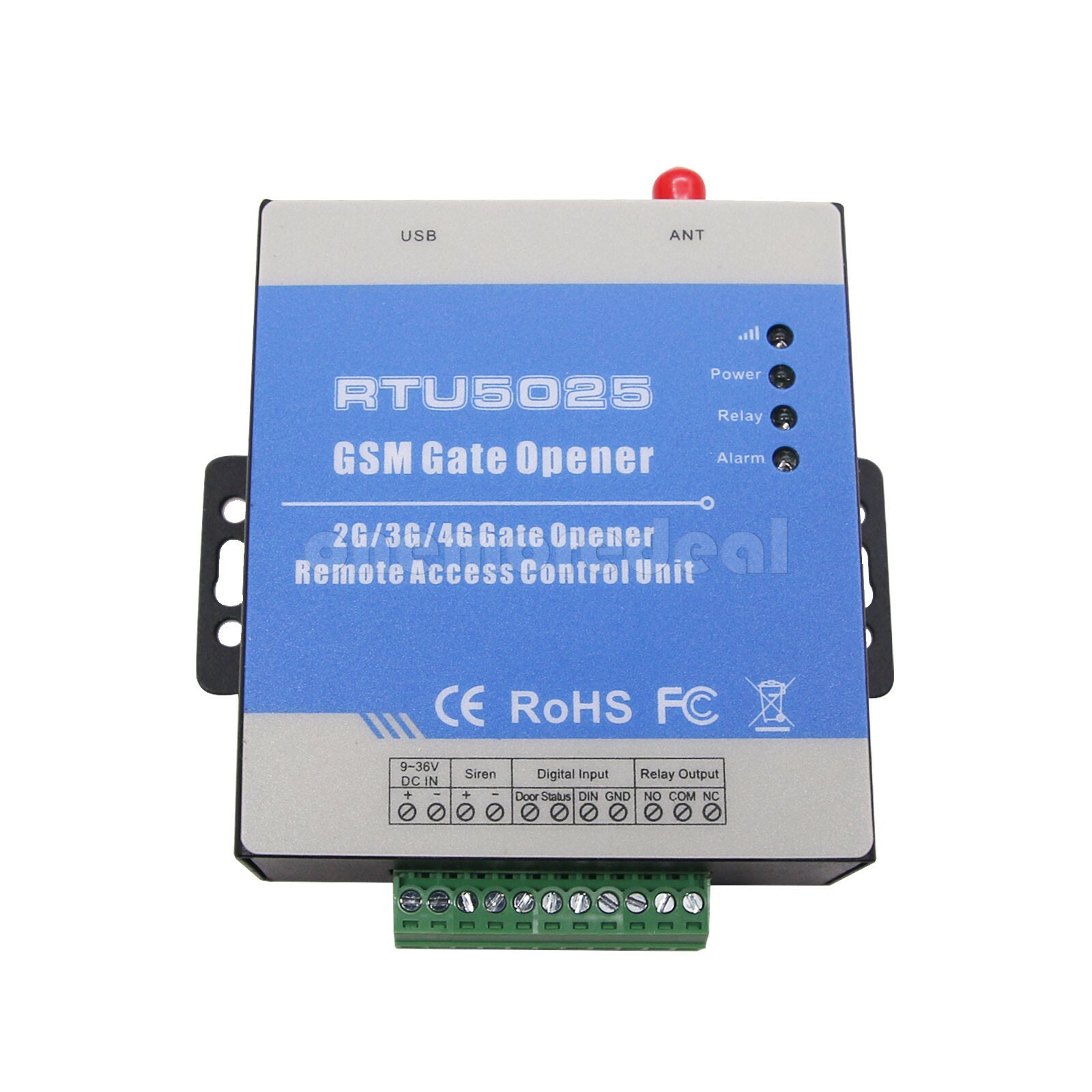SZ RTU5025 GSM SMS 3G Gate Opener Operator Sliding Garage Door Remote Controller