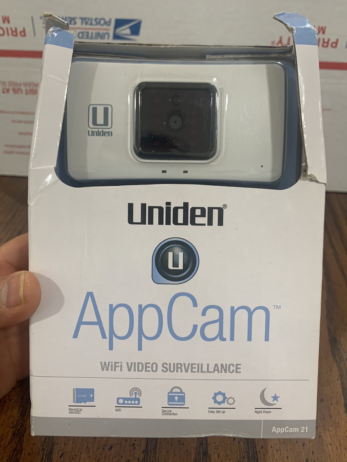 Uniden APPCAM21 Indoor Wireless WIFI Camera – Monitor Anywhere – No PC Required