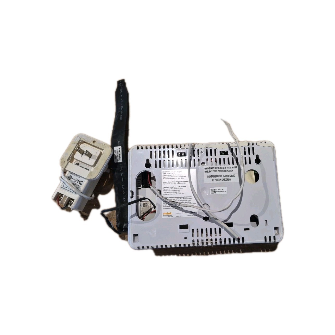Vivint REF-V-MP2-345B Master Control Panel