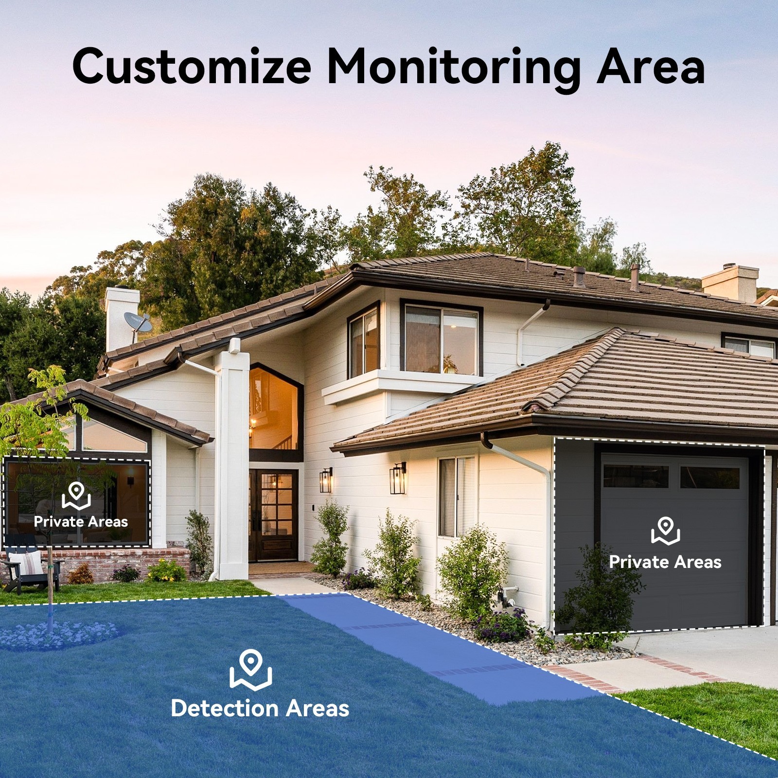 8CH POE IP Camera System H.265+ 8CH NVR Kit Full HD Monitoring Night Vision IP66