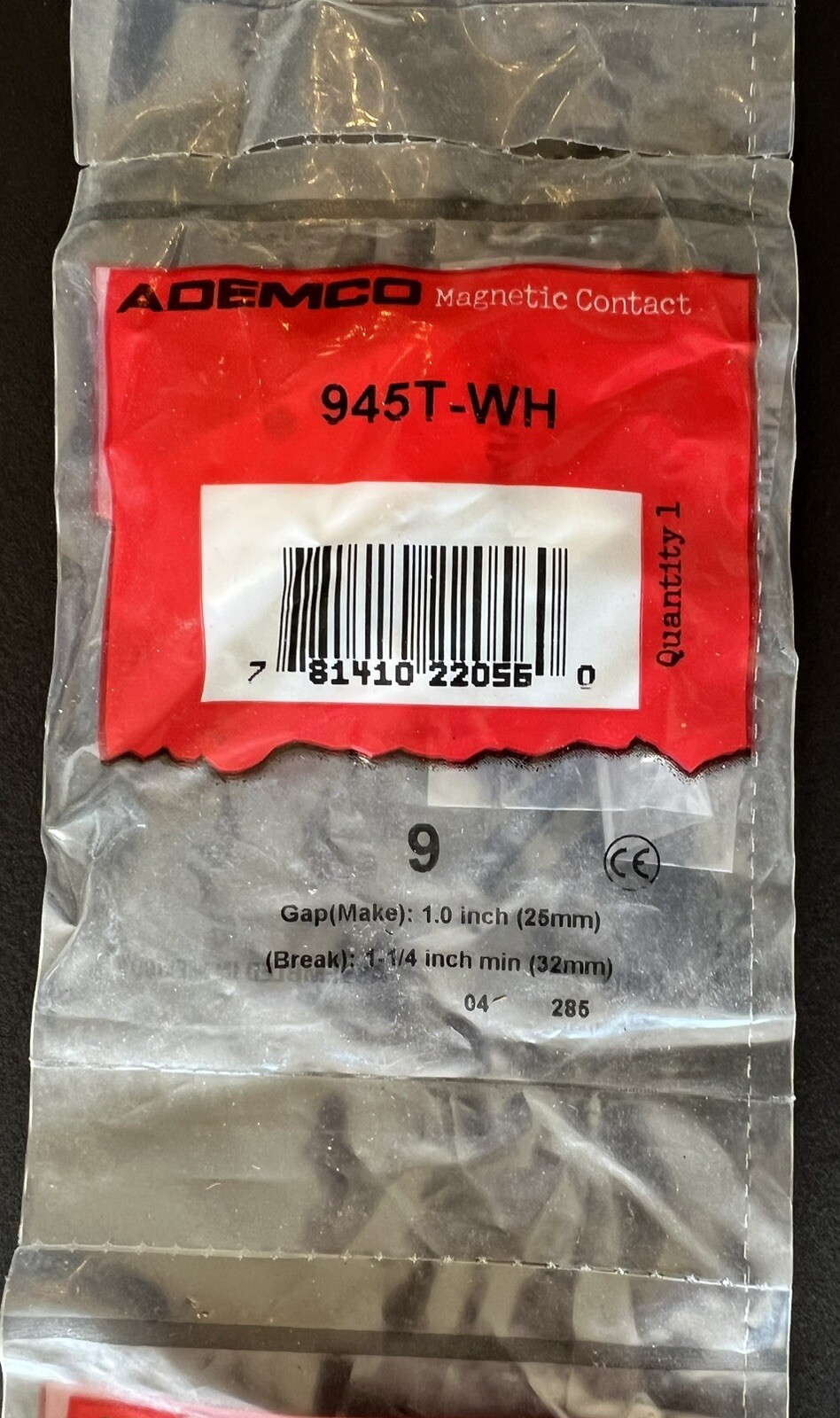 Honeywell Ademco 945T-WH Magnetic Contact Sensor- 3-Pack – Brand New Sealed!