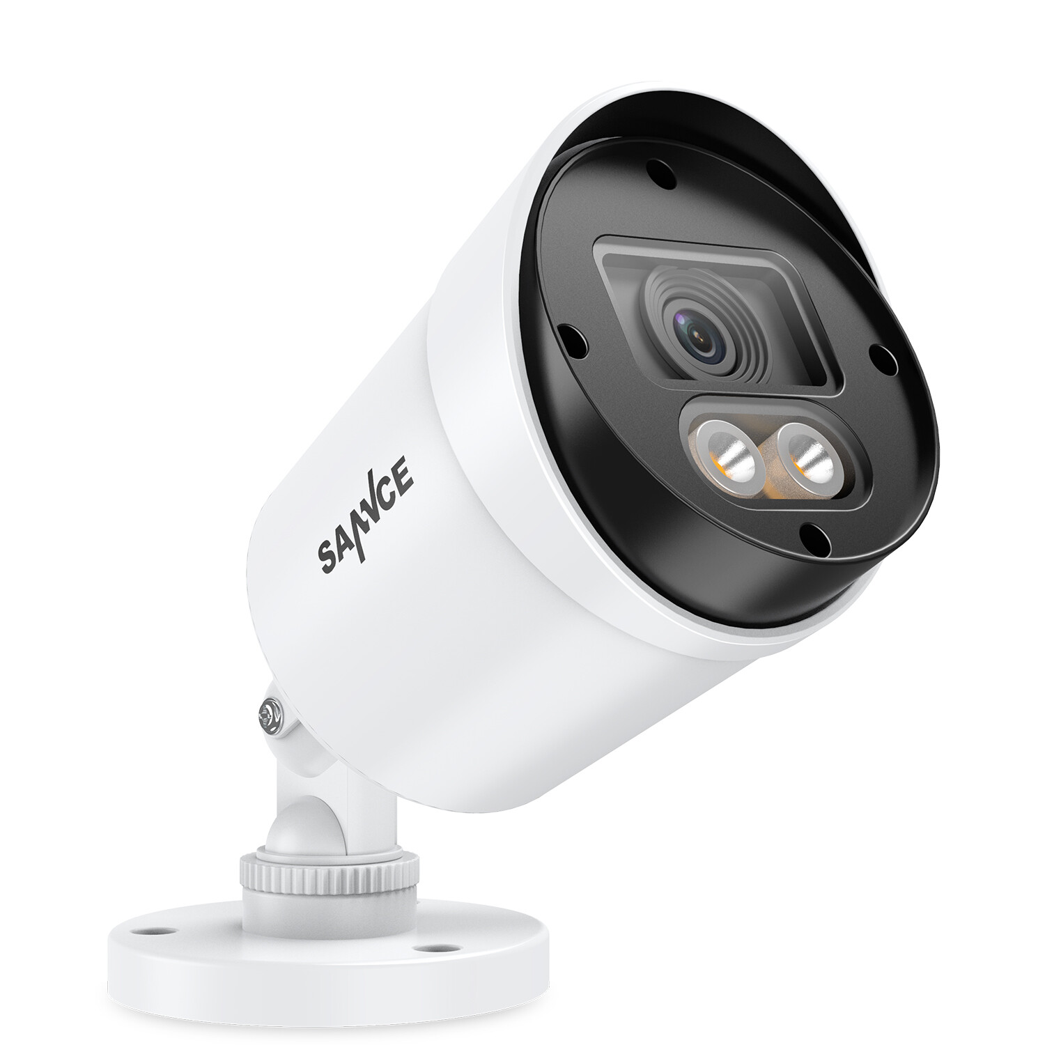 SANNCE 1080P Full Color Night Vision Outdoor 2MP Security Camera LED Warm Light