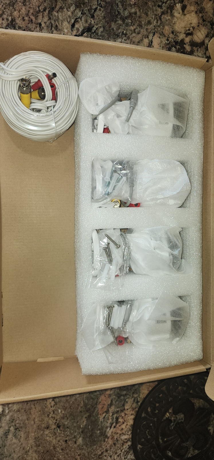 Wisenet SDH-B74086BF 8 Pack w/ 5 SDC-79446BF, 60ft Cables