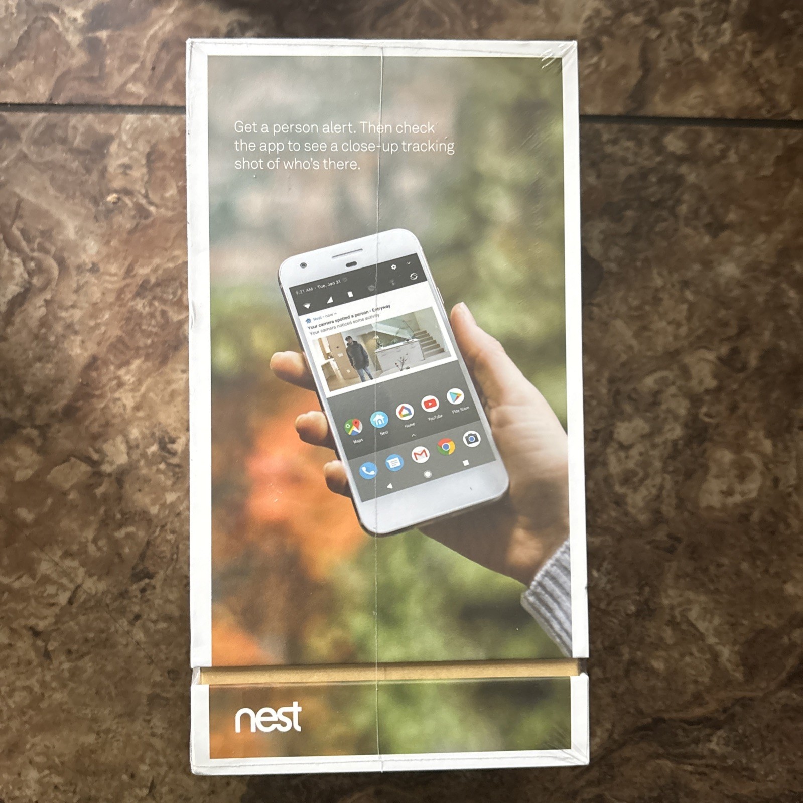 Nest Cam IQ Indoor Smart Home Security Camera NC3100US 1080p HD Video Sealed New
