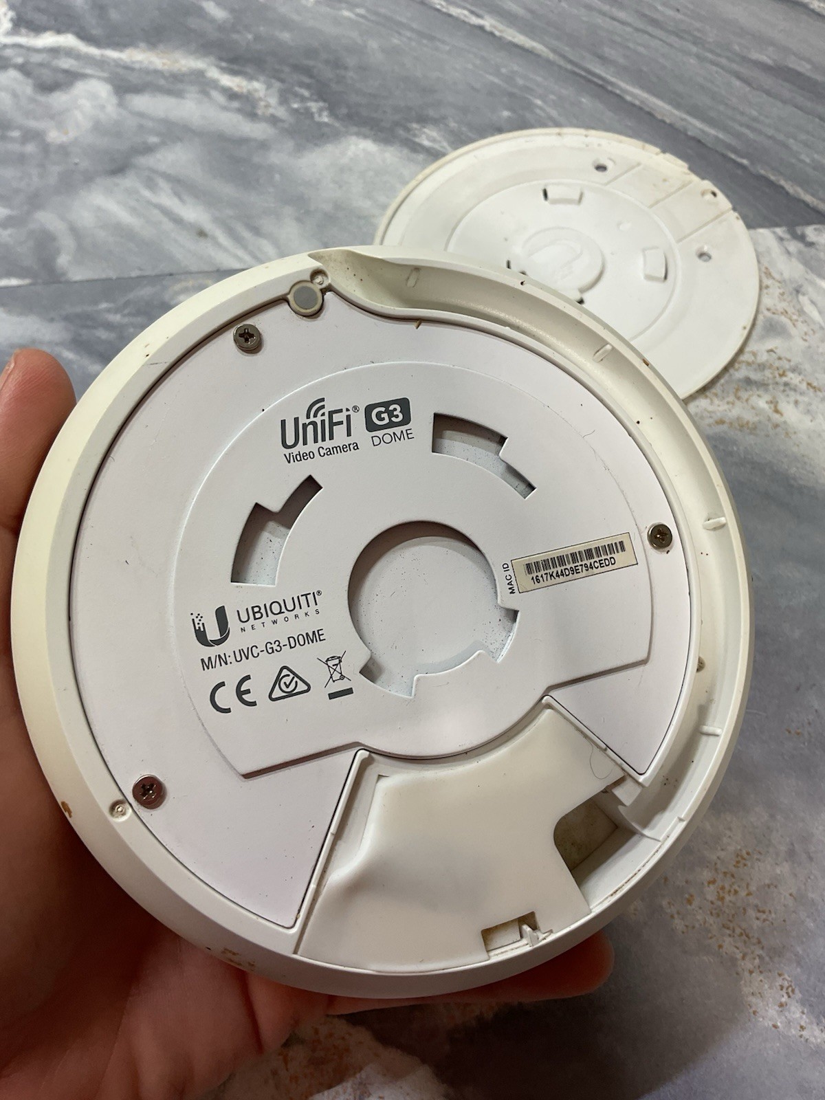 Ubiquiti Networks UniFi G3 Series 1080p Dome Camera UVC-G3-DOME FOR PART
